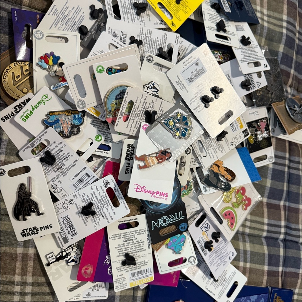 Disney and Star Wars Pin Collection